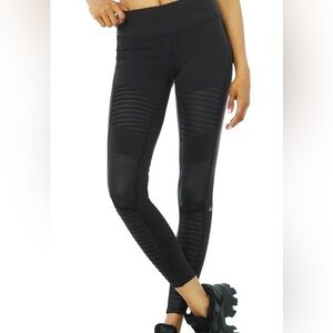 Alo Yoga Moto Legging Low waist dark grey Size Small